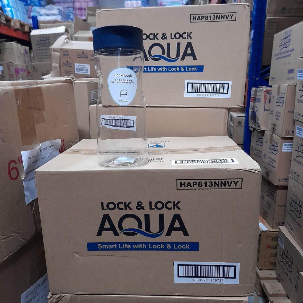 BÌNH NƯỚC NHỰA LOCK&amp;LOCK HÀNG KHUYẾN MẠI SIEU RỂ - DUNG TÍCH 1200ML