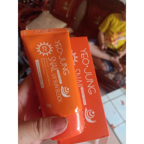 kem chống nắng hữu cơ Hàn Quốc.