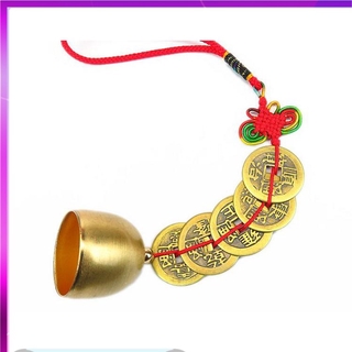 Chuông gió Ngũ đế dây xu - treo phòng,trước nhà, ....