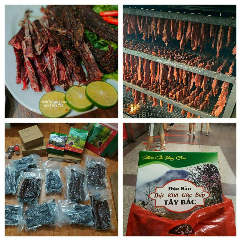 Thịt Lợn Gác Bếp