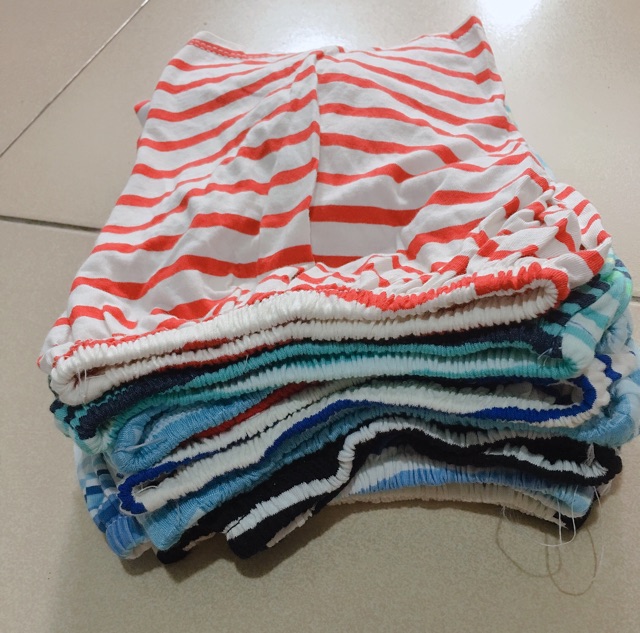 Com bo 10 quần chục vải cottong xuất dư