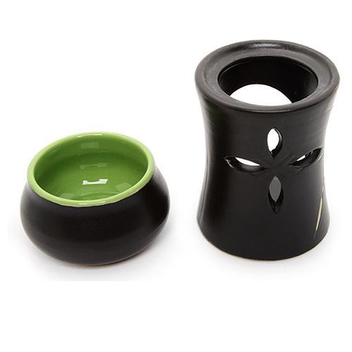 Xả Kho Đèn Xông, Đốt, Khuếch Tán Tinh Dầu Bát Tràng Dùng Nến - Hình Trụ Tròn Cửa Vòm Tuyệt Đẹp .