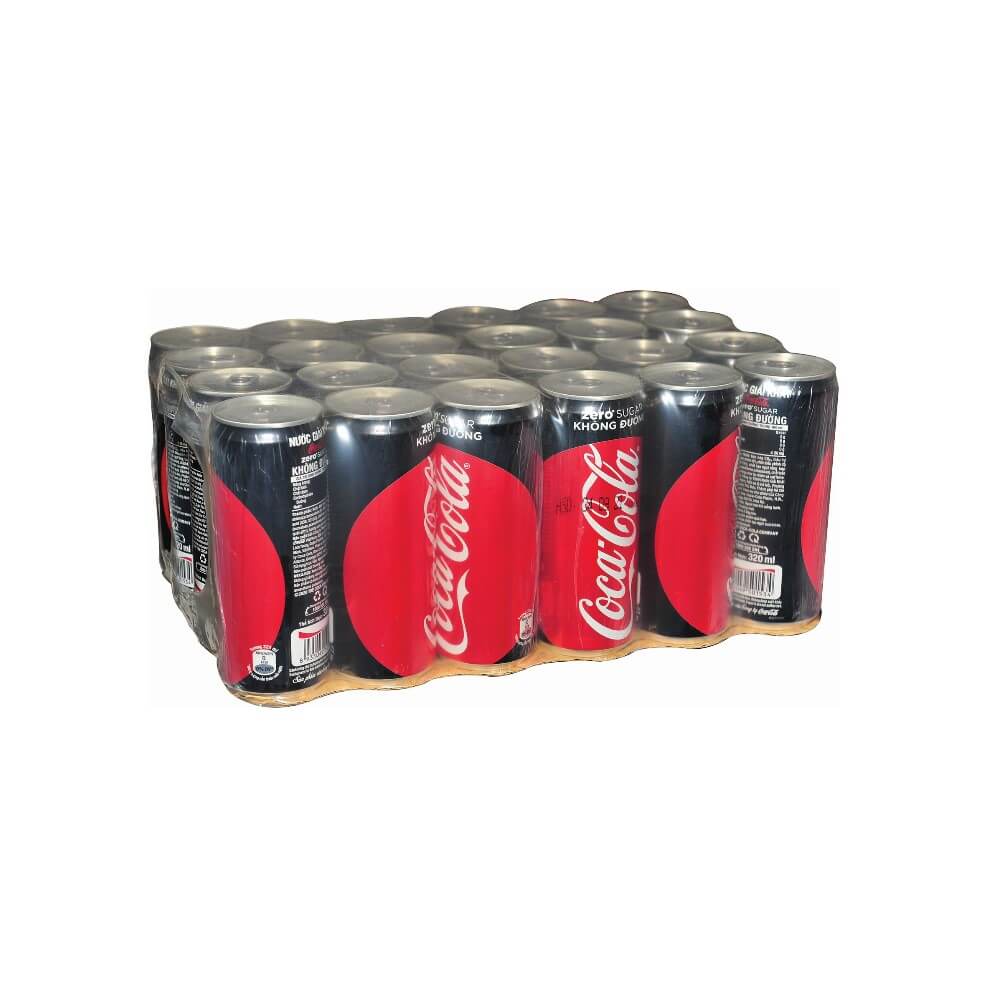 Coca Cola Zero lốc 6 lon x 320ml - Barley Star Coffee