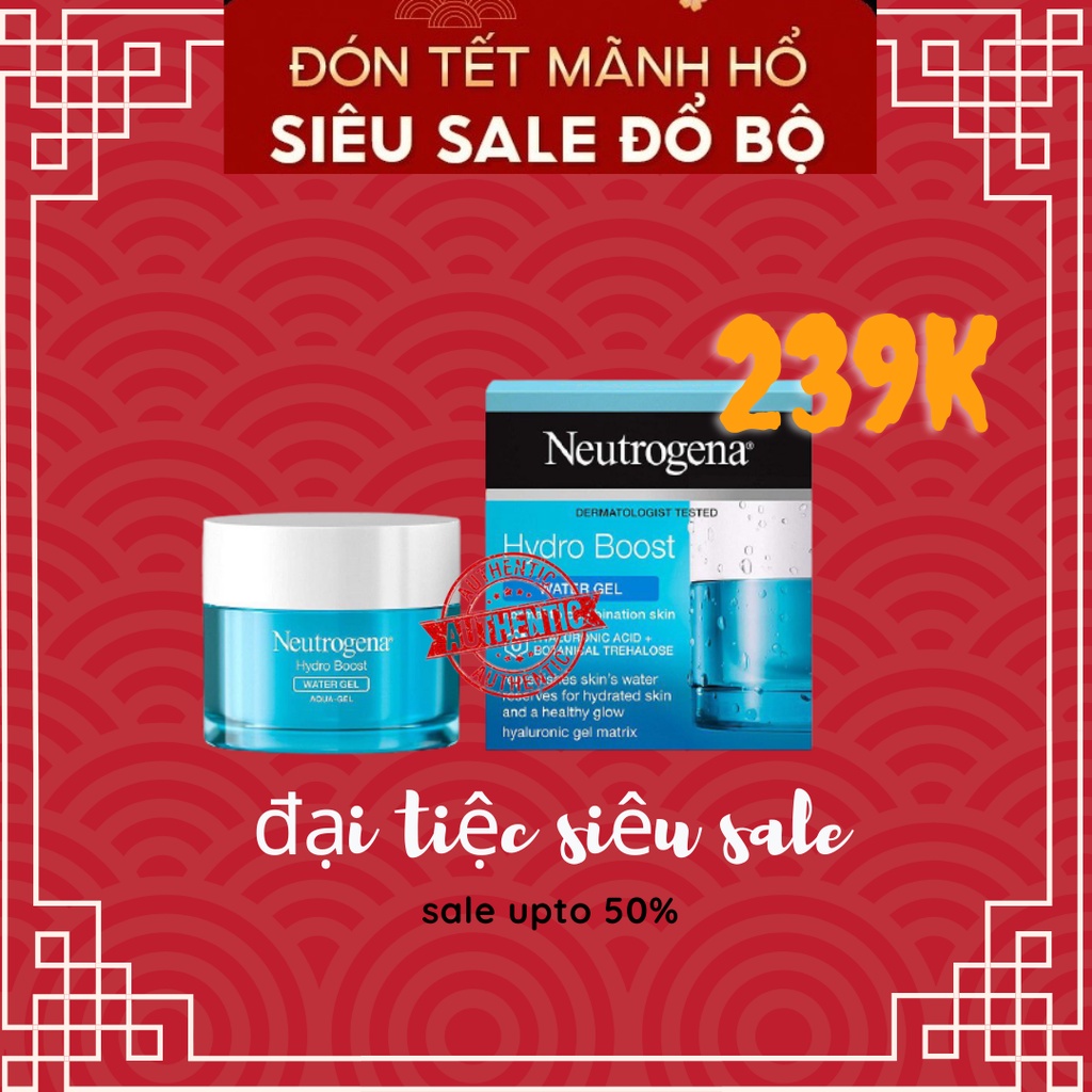 Kem dưỡng ẩm cấp nước Neutrogena Hydro Boost Water Gel 50g