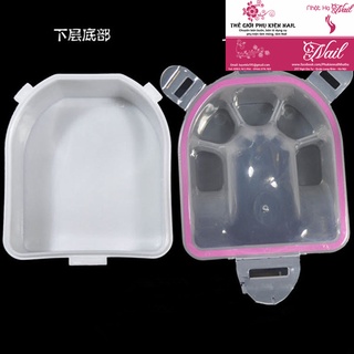 Bát Ngâm Tay 2 Tầng làm nail