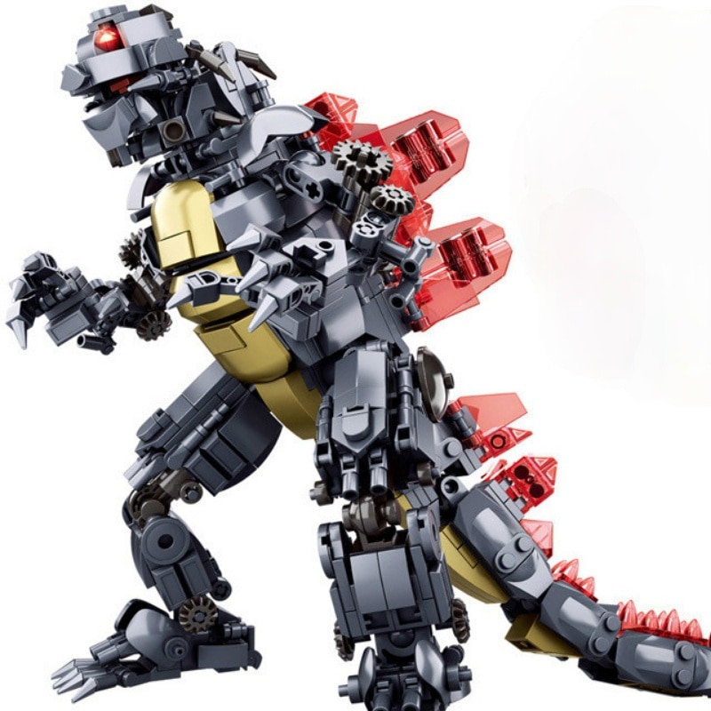 697PCS Sluban 0783 Godzilla Giant Building Block Lego Compatible King of The Monstersed Model DIY Model Toys for Kids Boys Creative Gifts