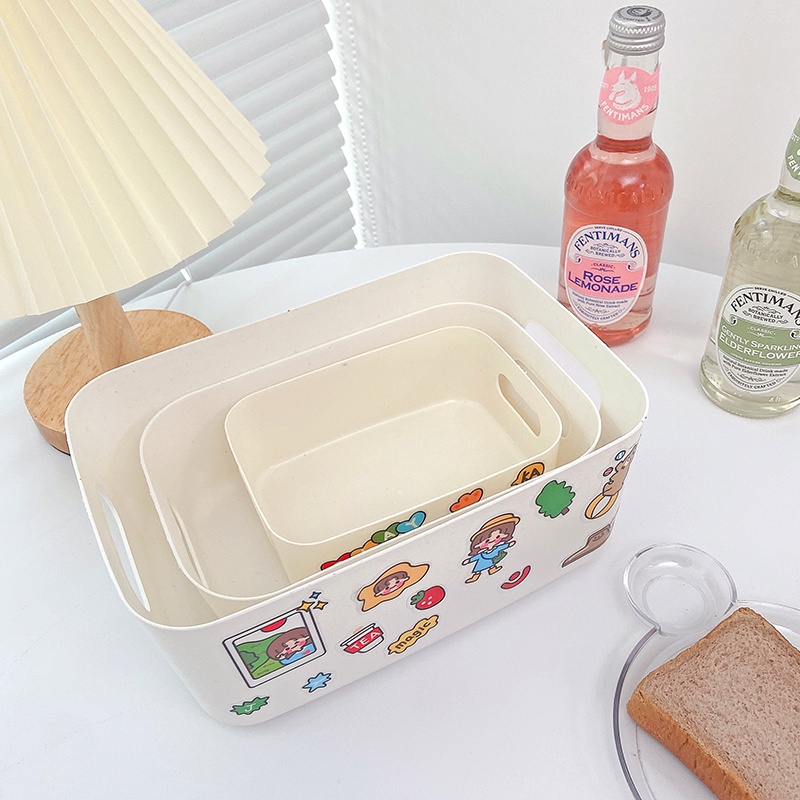 Giỏ Nhựa Đựng Đồ Dùng Thiết Kế Đơn Giản Tiện Dụng