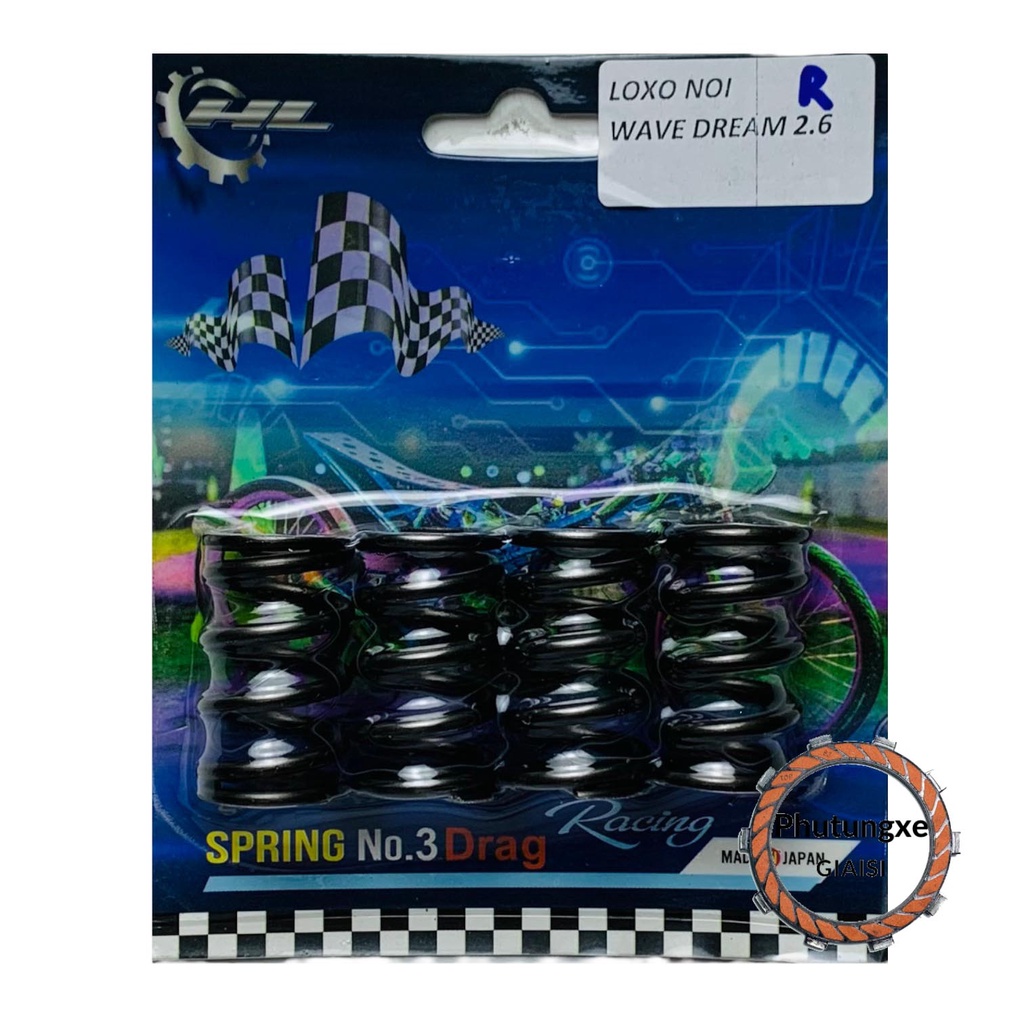 Lò xo nồi CKHL Dream / Wave 2.5 / 2.6R / 2.8 đủ size