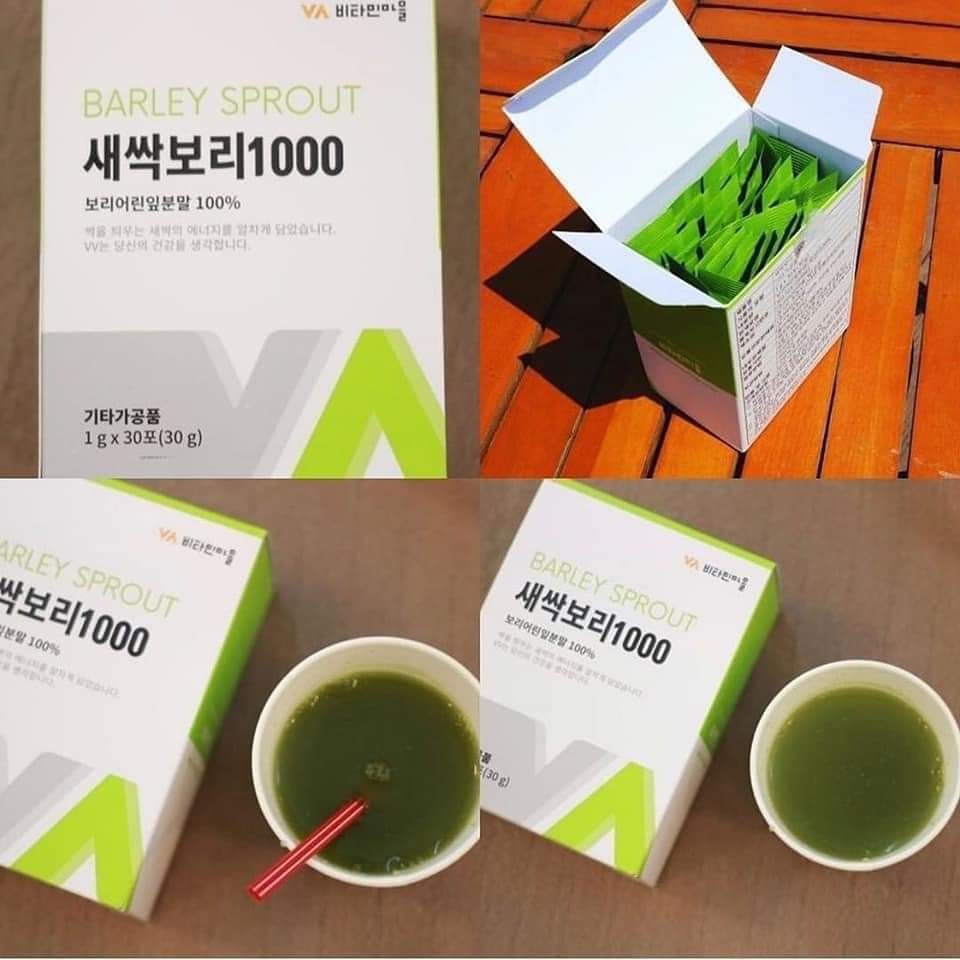🌾Bột lúa non Barley Sprout Vitamin Village đủ bill mua hàng