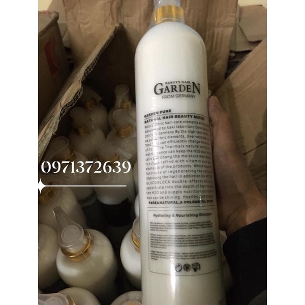 Dầu gội garden trắng 1100ml loại 1