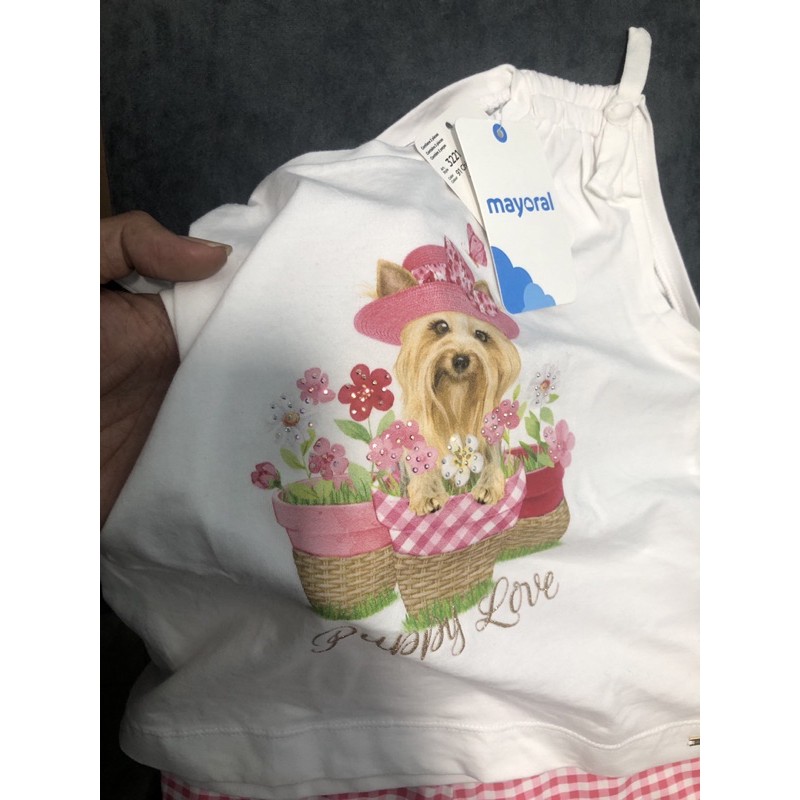Bộ quần áo bé gái Mayoral 2-8 tuổi Chất thun cotton mịn xuất dư 0521