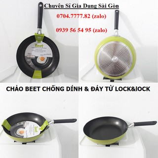 chảo beet đáy từ lock&lock - chảo beet đáy từ