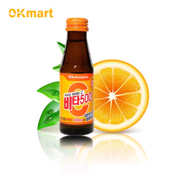 Chai nước uống bổ sung vitamin c vita 500 -kwangdong