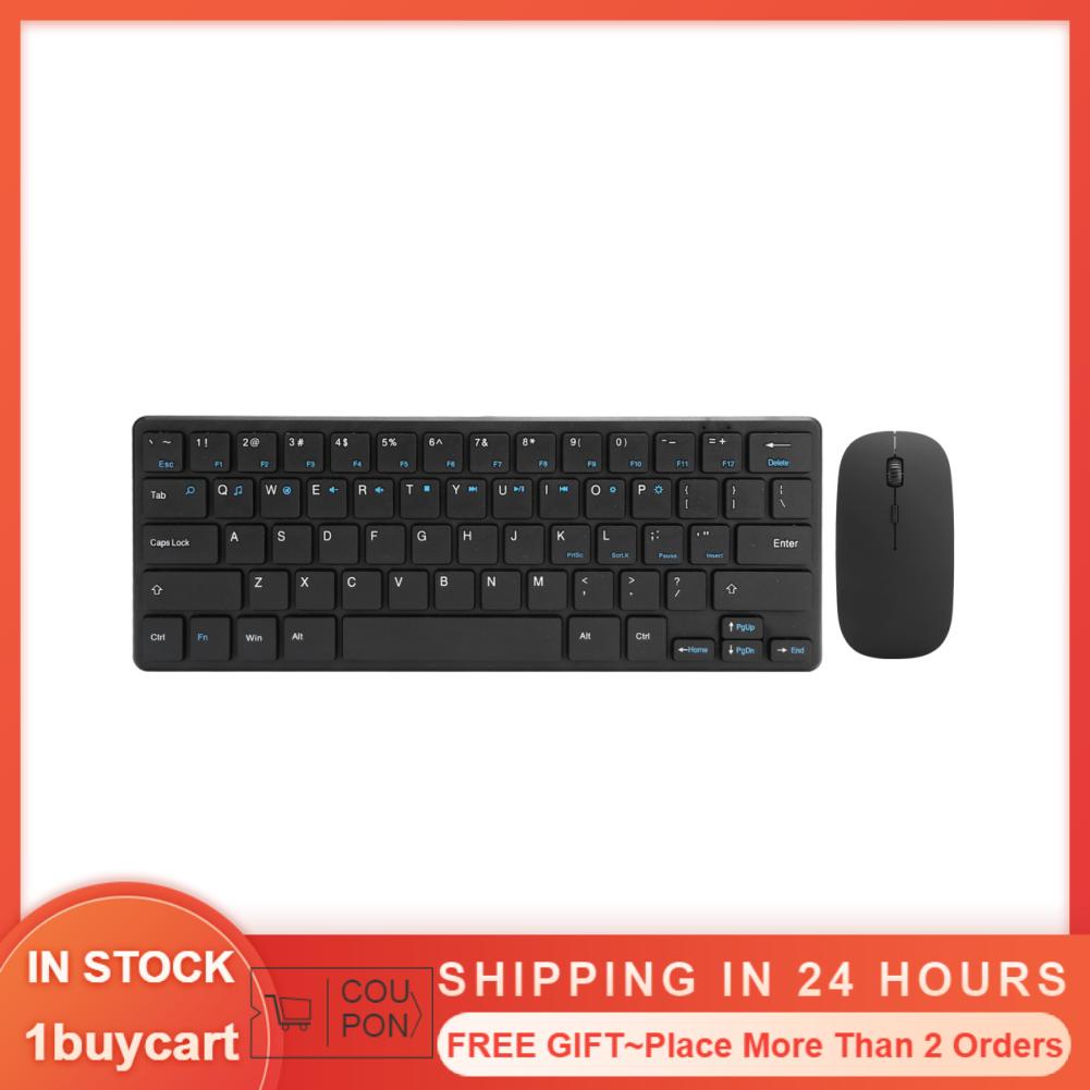 Bộ bàn phím + chuột không dây USB 2.4G 1buycart cho máy tính