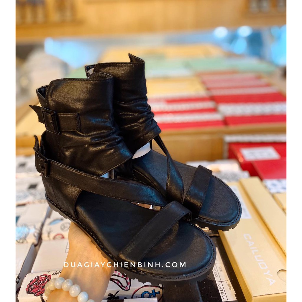 GIÀY SANDAL CHIẾN BINH DÂY CHÉO