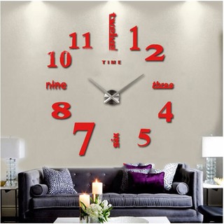 Đồng hồ gắn tường 3D