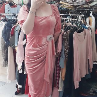 Đầm nhung cao cấp