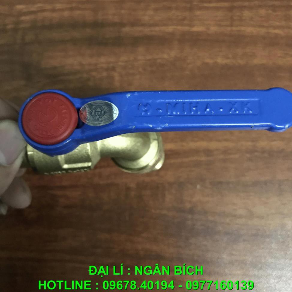 Vòi nước van nước cửa đồng minh hòa cao câp Việt Nam xuất khẩu cao cấp 21 và 27