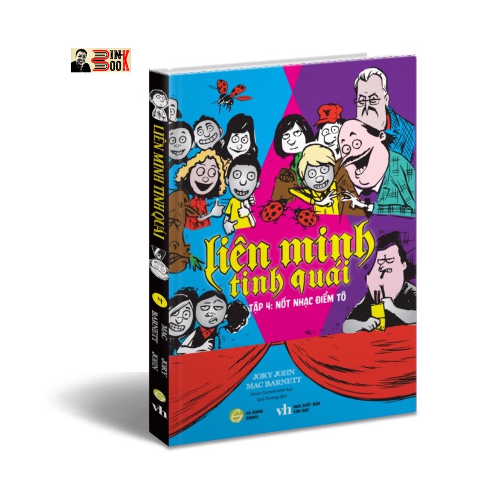 Sách - [Lẻ] LIÊN MINH TINH QUÁI - Mac Barnett, Jory John - Nguyễn Thúy Loan, Quý Dương dịch - Hà Giang Books – bìa mềm