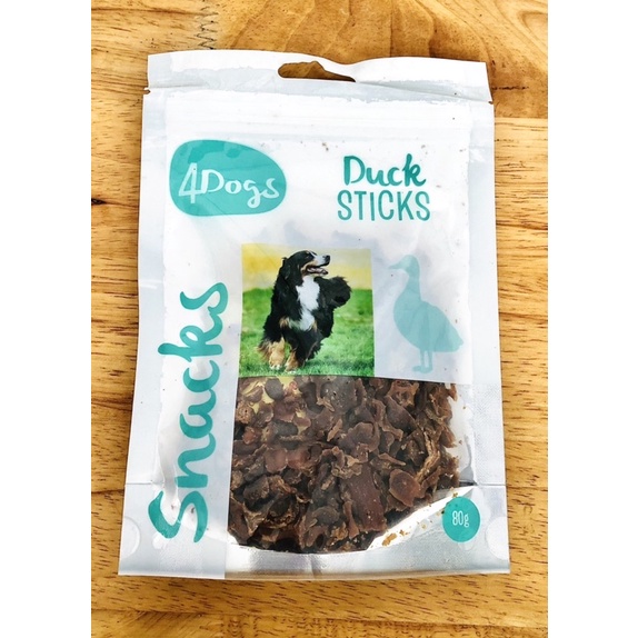 GÓI THỊT SẤY KHÔ CHO CHÓ MÈO DUCK STICKS - 80gr