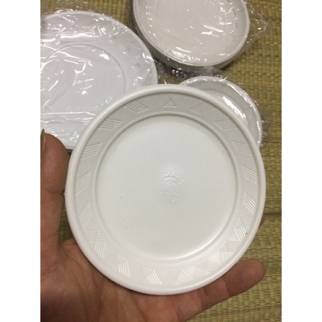 Đĩa nhựa mỏng dùng 1 lần(50 chiếc)