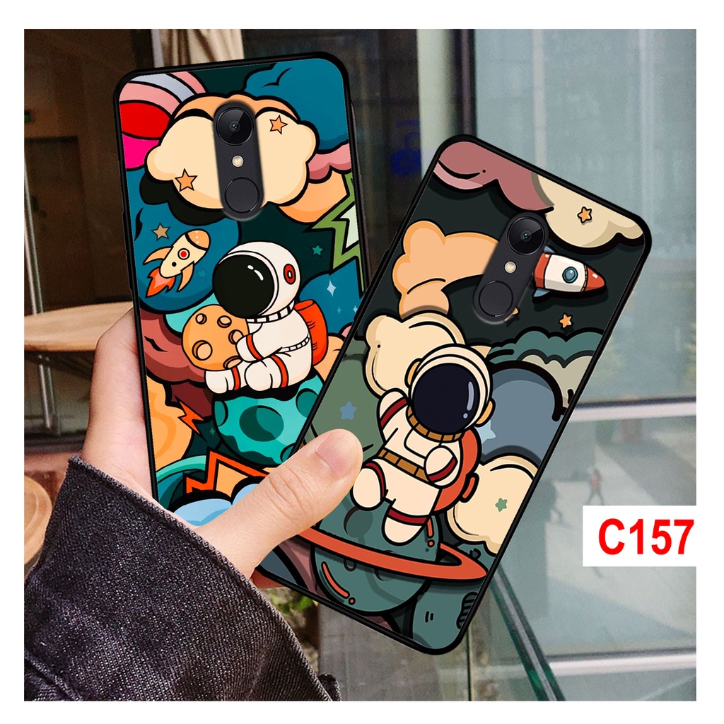 Ốp Redmi Note 4 - Redmi 5 Plus in hình phi hành gia, vũ trụ ngân hà  . ốp lưng xiaomi redmi rẻ bền đẹp.