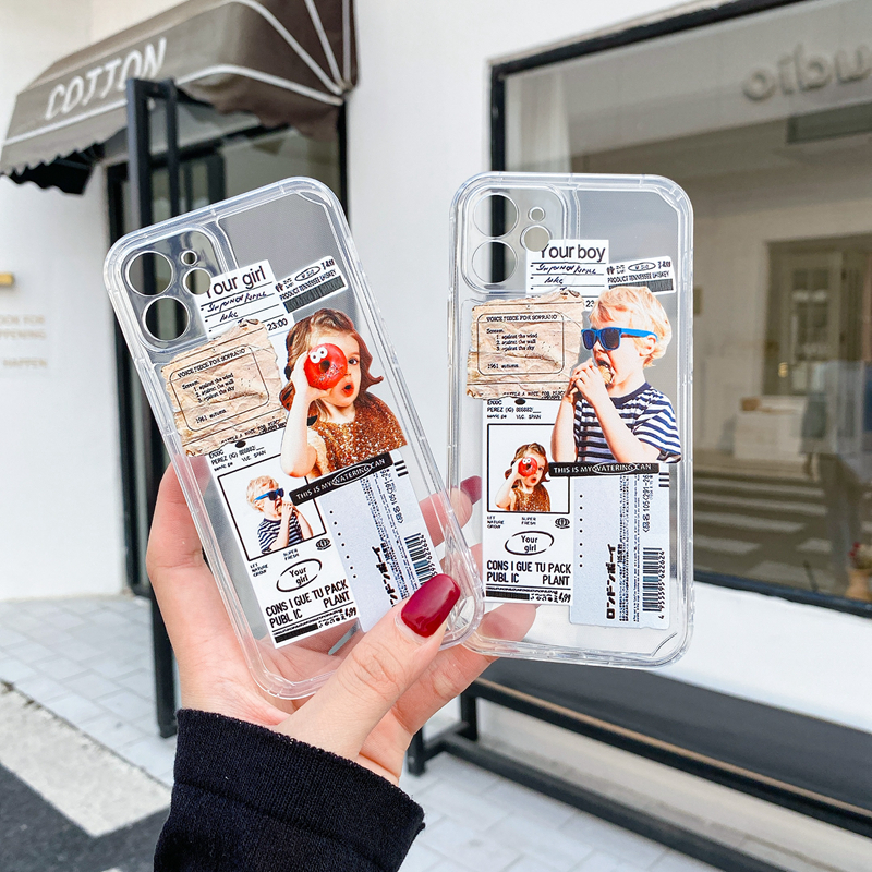 Ốp Lưng Trong Suốt Đơn Giản Cho Iphone 12 Pro Max 11 Pro Max X Xr Xs Max Xr 8 7 Plus | BigBuy360 - bigbuy360.vn