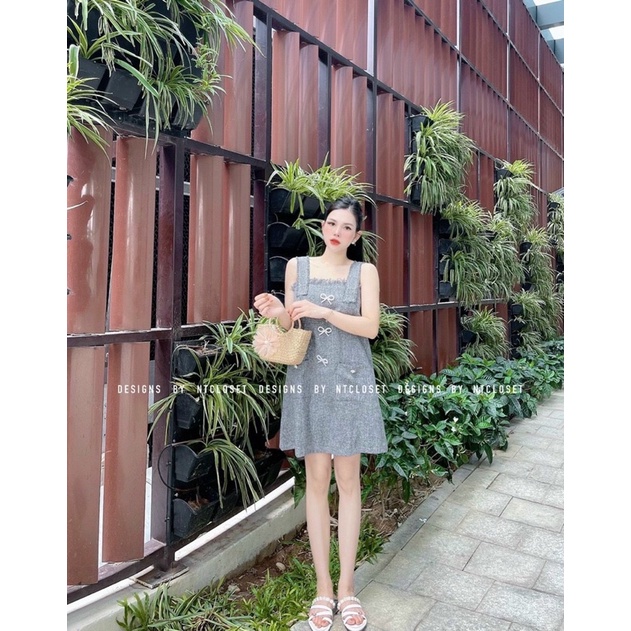 Váy dạ hai dây