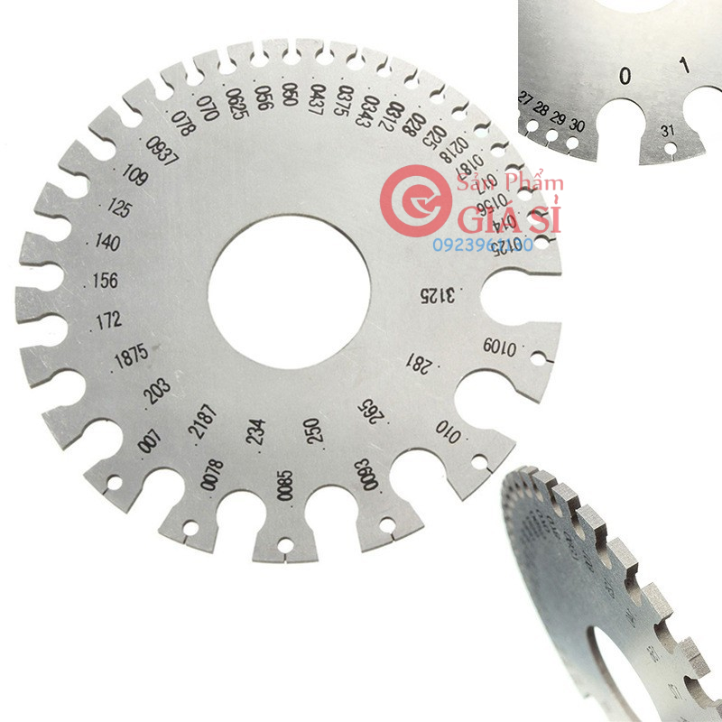 Thước đo đường kính dây 0-36mm ❤️freeship❤️