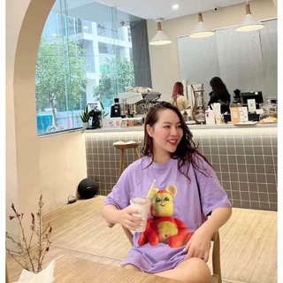 Áo phông gấu tim so cute