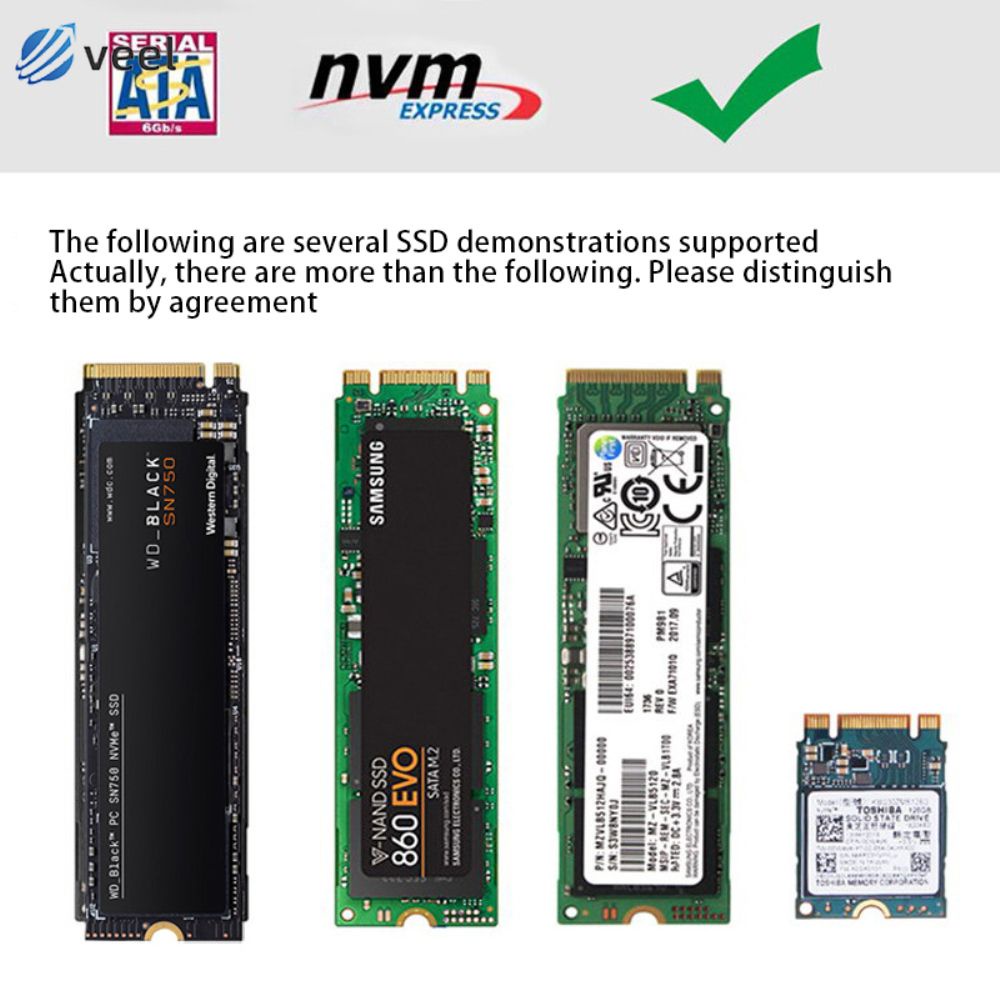 Bộ Chuyển Đổi Usb 3.1 Sang Nvme Sata Dual Protocol M.2