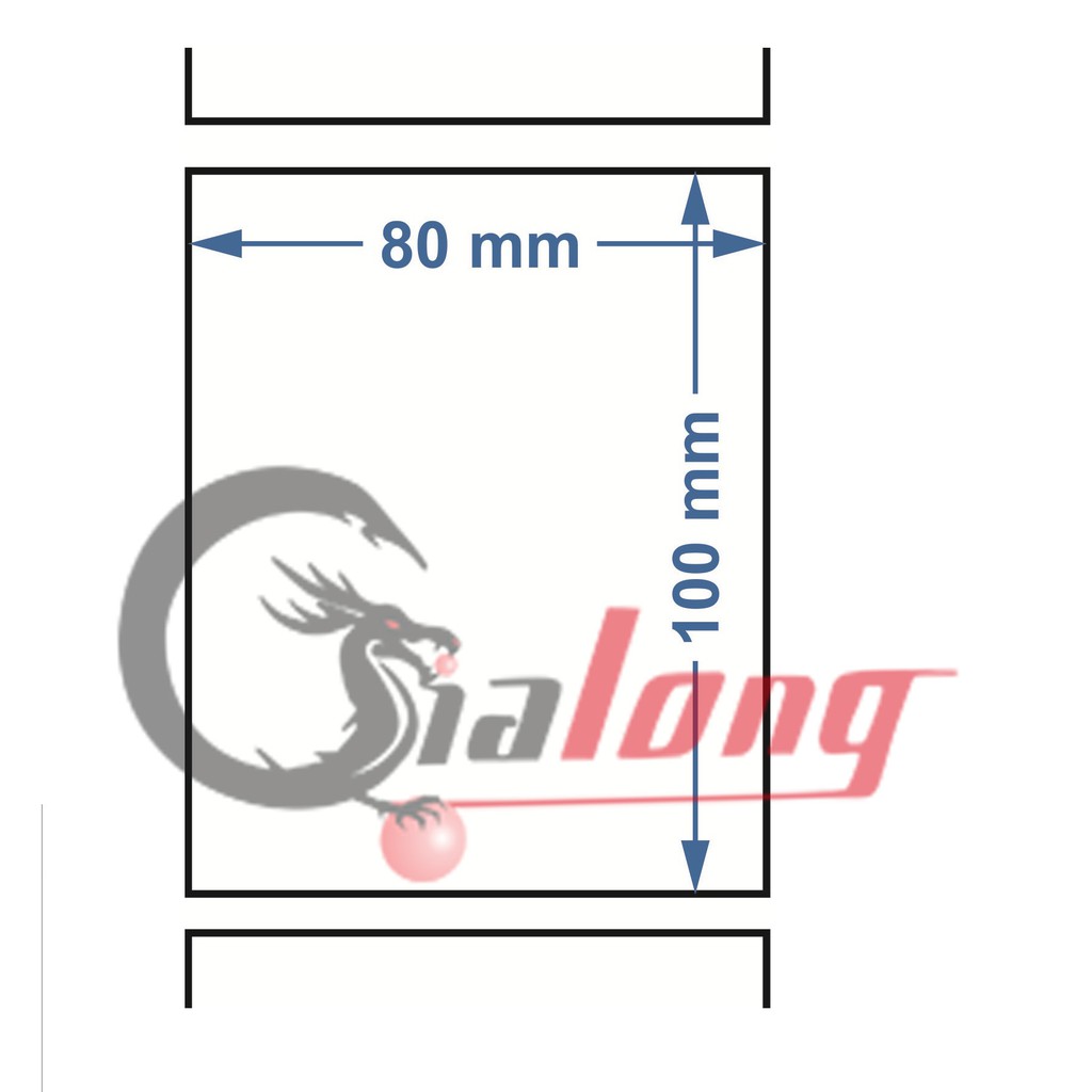 Giấy in đơn hàng Thương Mại Điện Tử 80x100(ĐỦ 250 TEM) - Giấy in đơn hàng shopee khổ A7