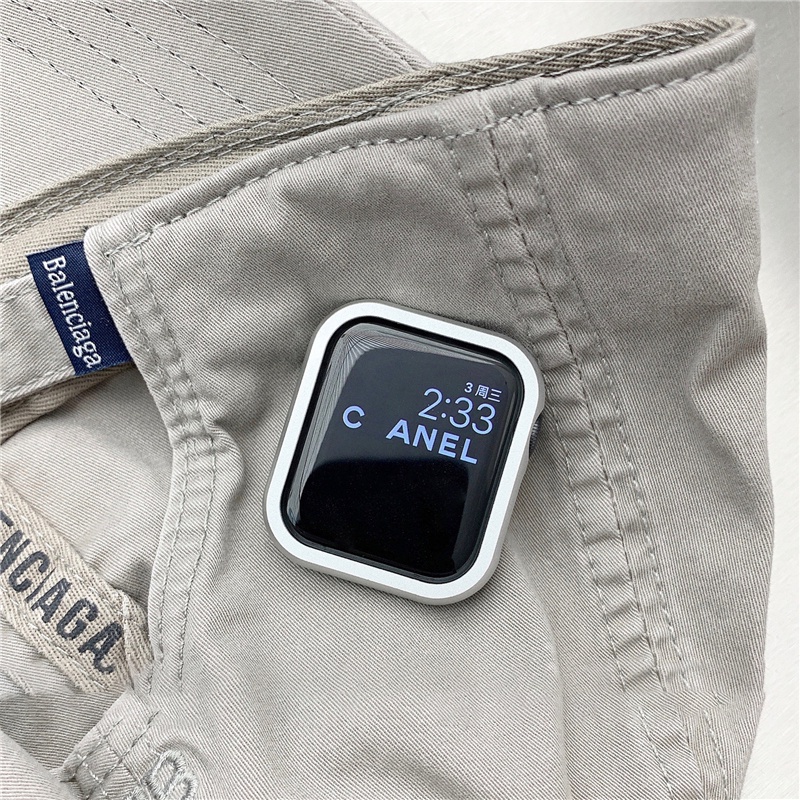 Vỏ bảo vệ bằng hợp kim nhôm cho đồng hồ APPLE iWatch SE 7 6 5 4 3 2 1 38mm-44mm 41mm 45mm