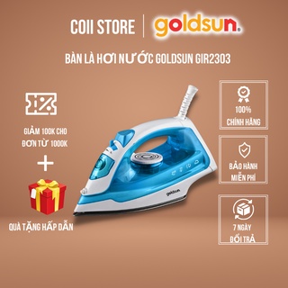 Bàn là, bàn ủi hơi nước Goldsun GIR2303, Hàng chính hãng, Bảo hành 12 tháng