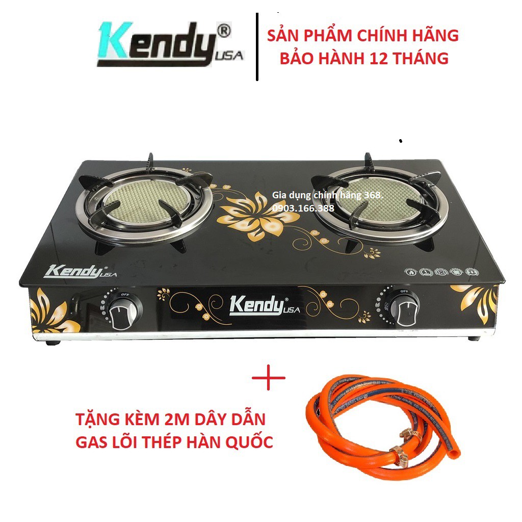 BẾP GA HỒNG NGOẠI KENDY KD366 CHIA LỬA ĐƯỜNG KÍNH 15CM