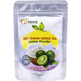 Bột chanh bông tím trivie