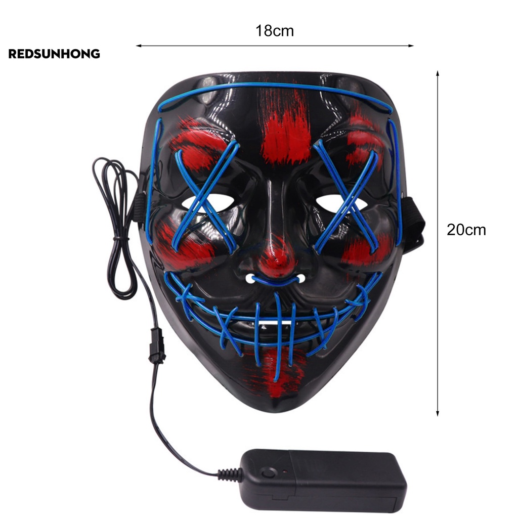 Đèn phát sáng hình chữ V độc đáo cho Halloween