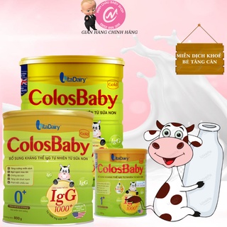 Sữa bột colosbaby gold 0+ ,1+ , 2+ 1000igg lon 800gr