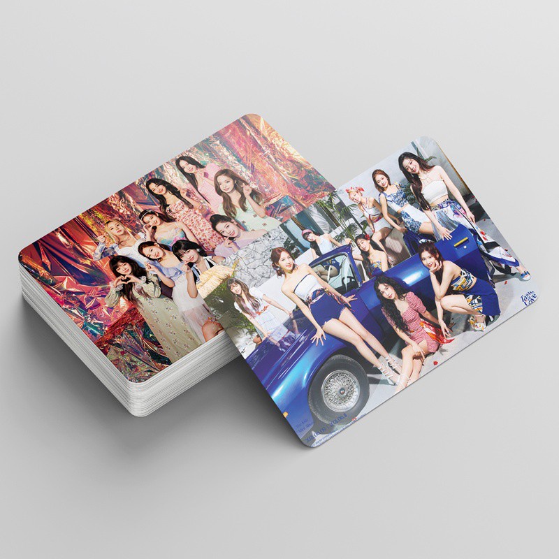 54 Thẻ Hình Nhóm Nhạc TWICE Photocards 2021 Taste of Love