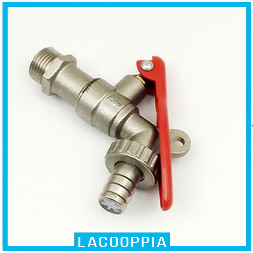 Vòi Nước DN15 1 / 2 '' Khóa Bằng Đồng Thau Tiện Dụng Cho Sân Vườn