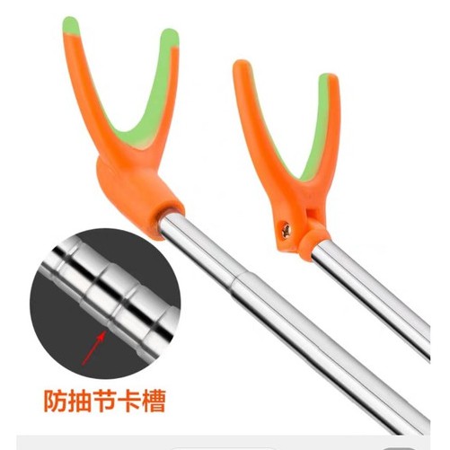 CHỐNG CẦN CÂU ĐƠN,CÂU ĐÀI CHẤT LIỆU INOX DÀI 2M1