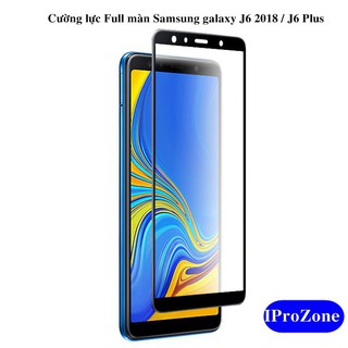 Miếng dán cường lực Full màn , Full keo 5D dành cho Samsung galaxy J6 2018 /J6 Plus