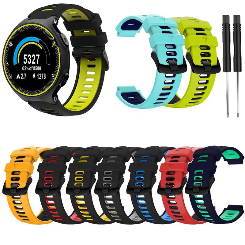 Dây silicon thay thế cho đồng hồ Garmin Forerunner 735xt / 220 / 230 / 235