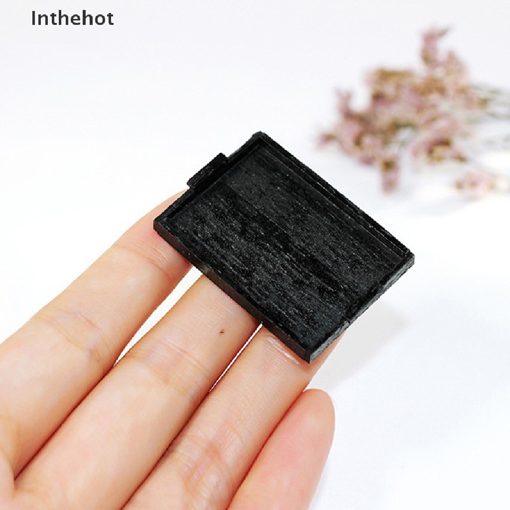 Khay Gỗ mini Kiểu Cổ Điển Trang Trí Nhà Búp Bê Tỉ Lệ 1 / 12