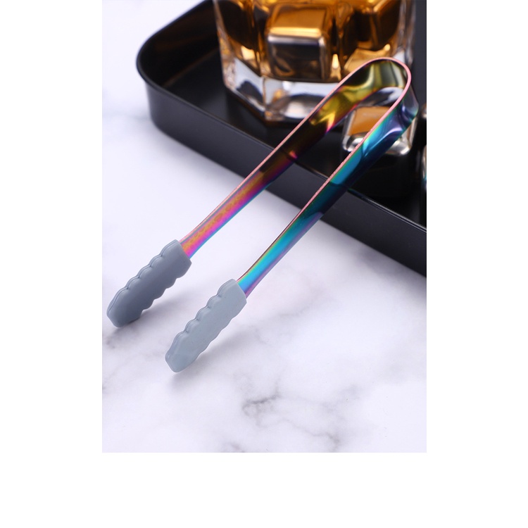 Kẹp Gắp Đá Chống Trượt Bằng Thép Không Gỉ 304