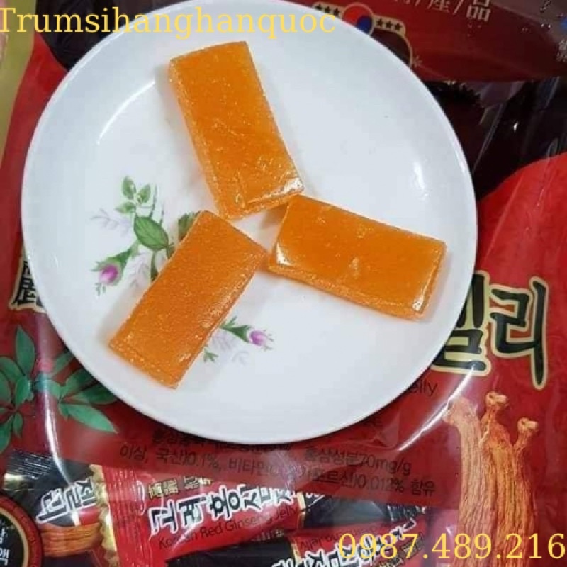 KẸO SÂM DẺO HÀN QUỐC GÓI 200G [ KẸO SÂM MỀM ]