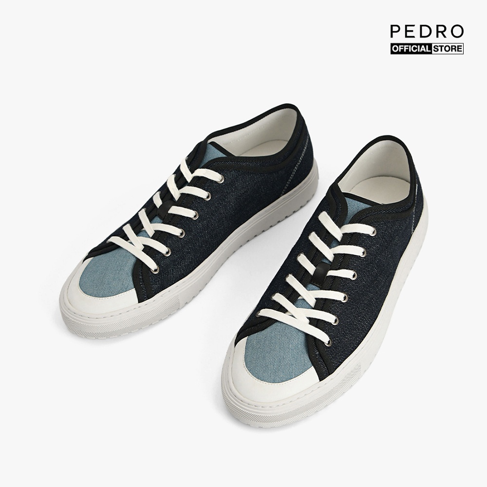 PEDRO - Giày thể thao nam cổ thấp thắt dây hiện đại PM1-76660067-10