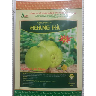 Hạt giống Dưa lê F1 Hoàng Hà (5gr)