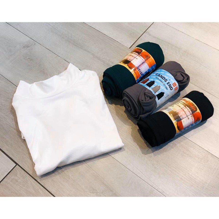 Áo THUN Giữ Nhiệt Nam Cổ Cao Thu Đông