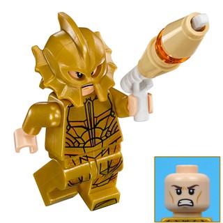 LEGO Minifigures Vệ Binh Atlantean Biểu Cảm Tức Giận [Mới 100%, LEGO Đan Mạch]